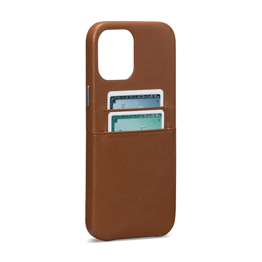 Sena Snap On Wallet Case for iPhone 12 12 Pro Brown