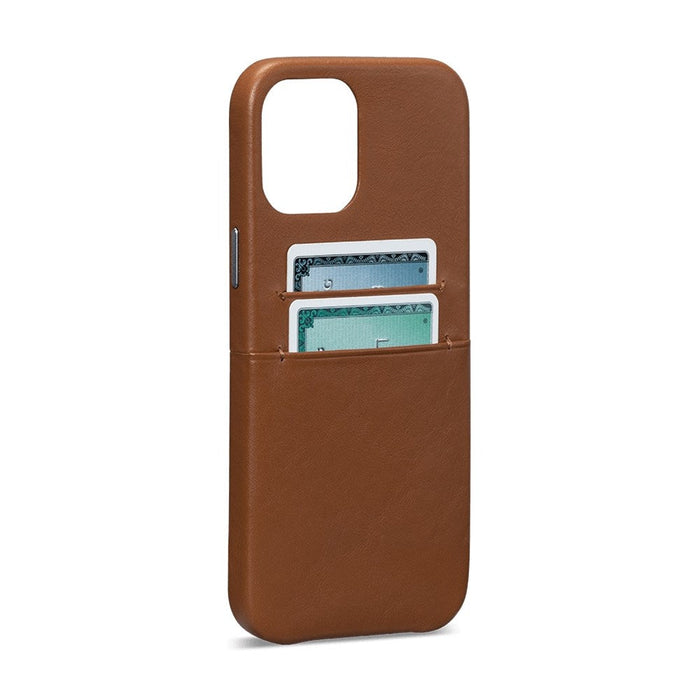 Sena Snap On Wallet Case for iPhone 12 Pro Max Brown