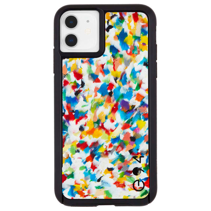 Case-Mate Eco Reworked Case for iPhone XR/11 - Rainbow Confetti