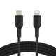 Belkin BoostCharge USB-C to Lightning Braided Cable - Black