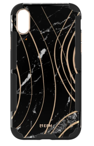 EFM Cayman D30 Case Armour for IPhone Xs Max - Black Marble | EFM