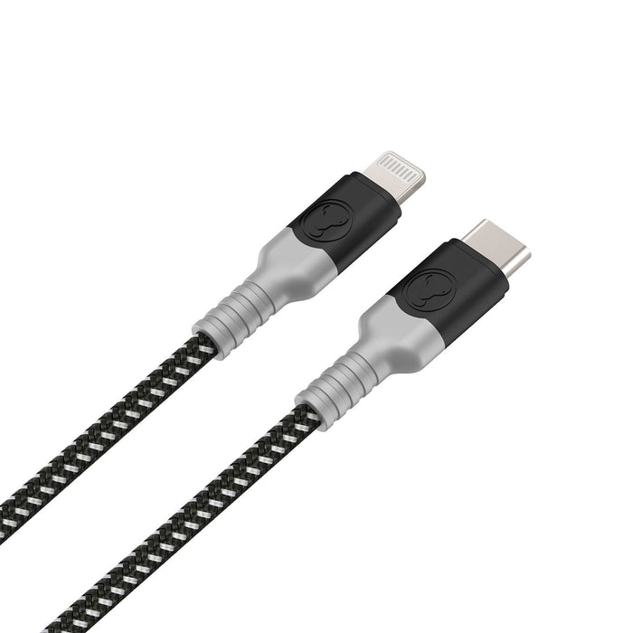 Bonelk Long-Life USB-C to Lightning Cable 1.2m - Black