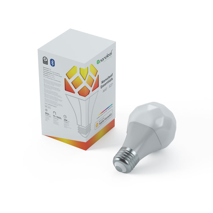 Nanoleaf Essentials Smart Bulb A60 | E27 (Screw) Tekitin Technology