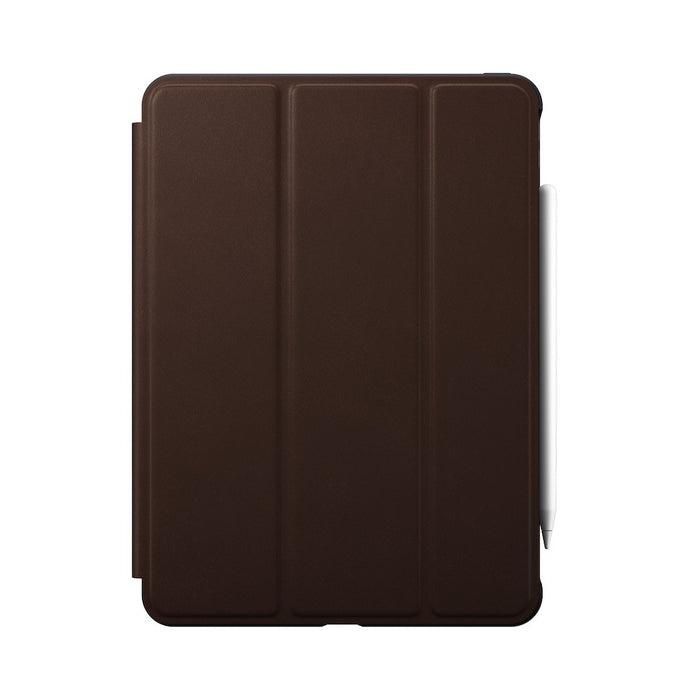Nomad Rugged Folio Leather Case for iPad Pro 11" - Brown