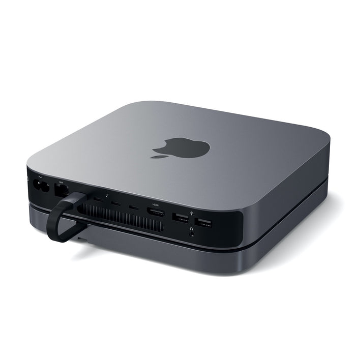 Satechi Aluminium USB-C Stand + Hub for Mac Mini - Space Grey