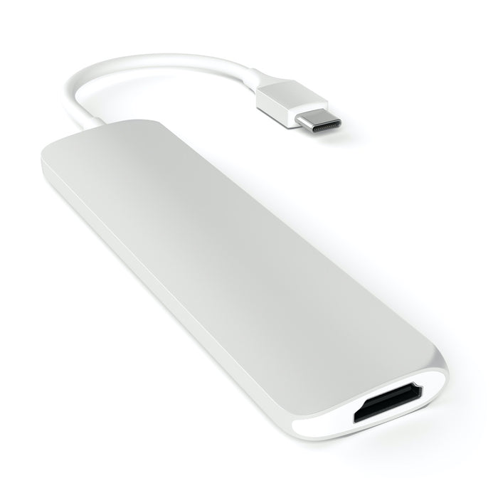 Satechi USB-C Slim MultiPort Adapter - Silver