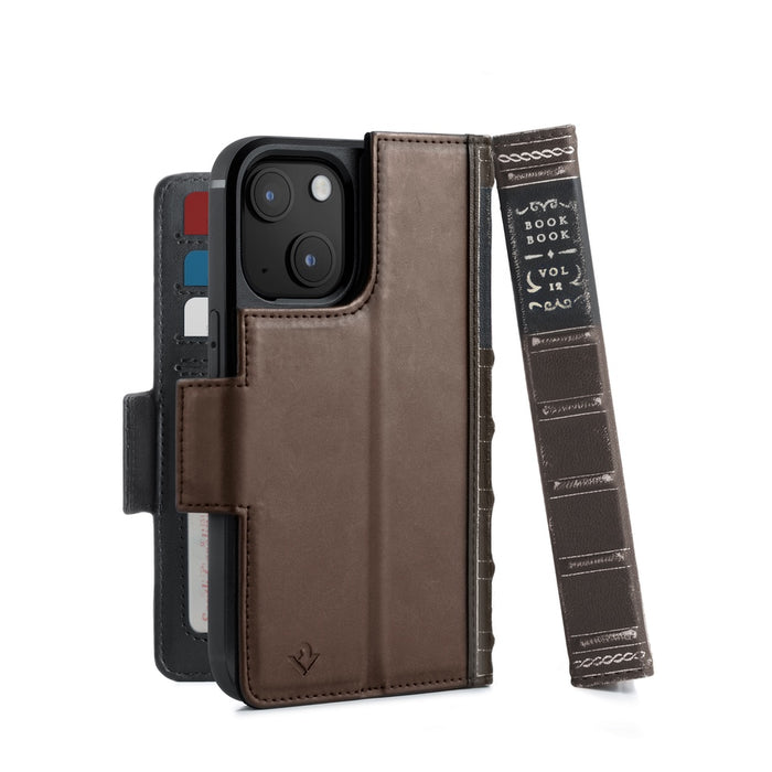 Twelve South MagSafe BookBook for iPhone 13 - Brown