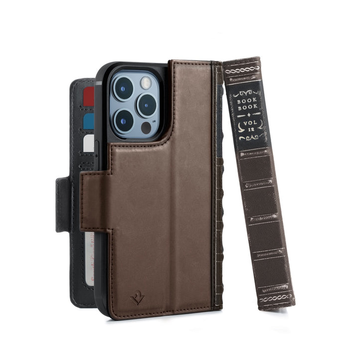 Twelve South MagSafe BookBook for iPhone 13 Pro - Brown