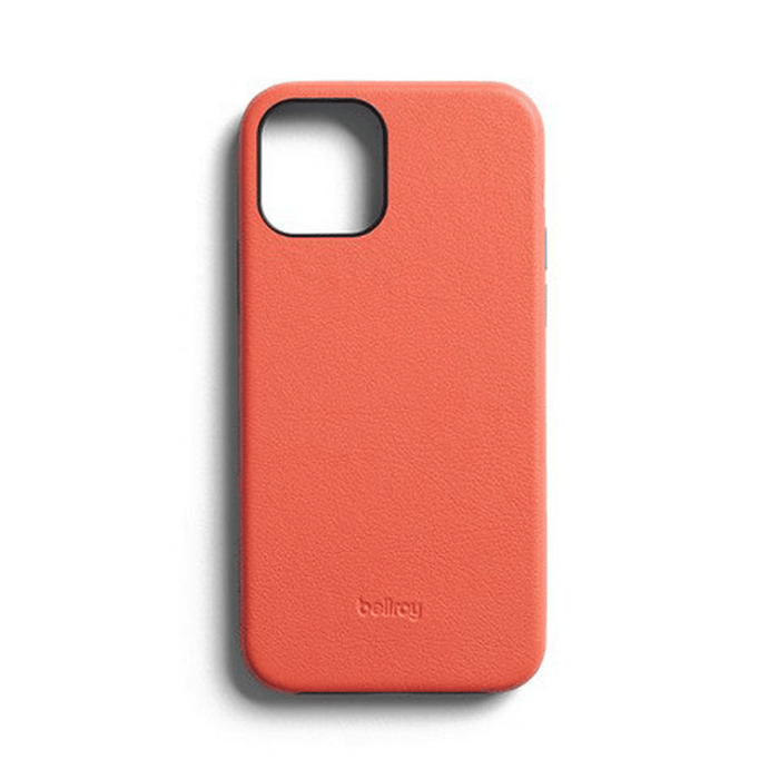 Bellroy Genuine Leather Case for iPhone 12 Pro Max - Coral