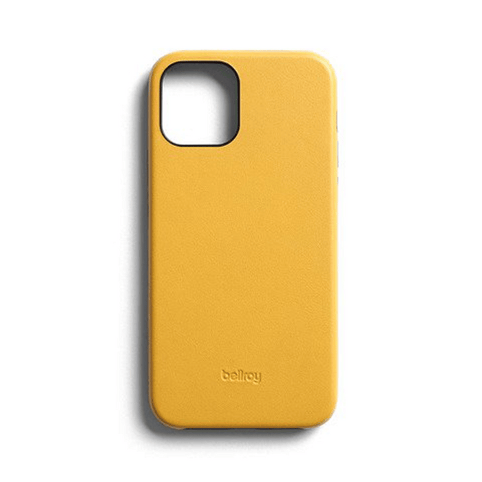 Bellroy Genuine Leather Case for iPhone 12 Mini - Lemon