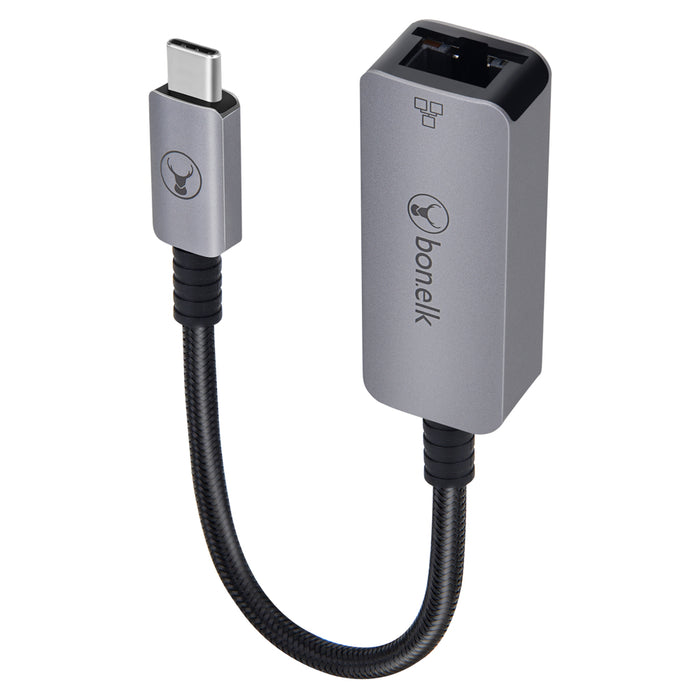 Bonelk Long-Life USB-C to Gigabit Ethernet Adapter