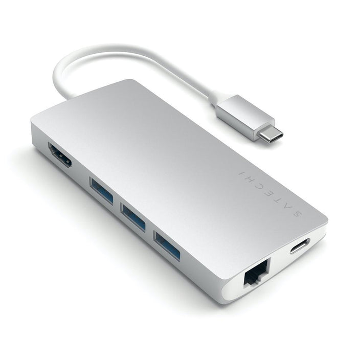 Satechi USB-C Multi-Port Adapter V2 - Silver