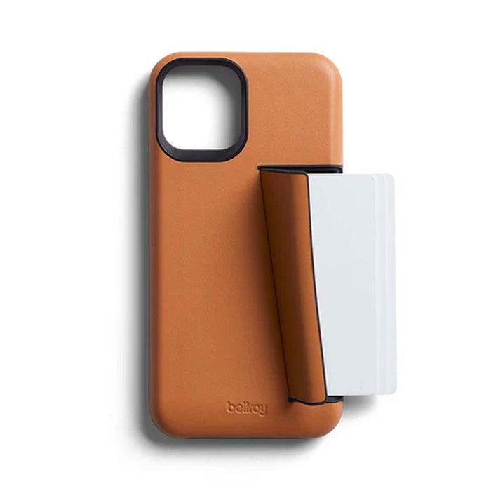 Bellroy 3 Card Genuine Leather Case for iPhone 12 Mini - Toffee