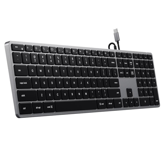 Satechi Slim W3 Wired Backlit Keyboard Tekitin Technology